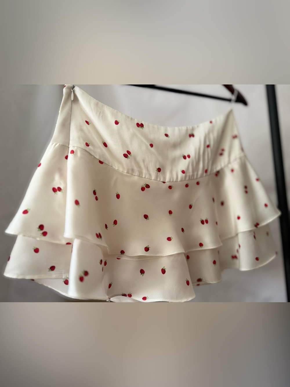 Zara pleated mini skirt